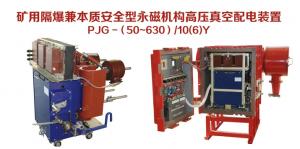 矿用隔爆兼本质安全型永磁机构高压真空配电装置 PJG-（50~630）/10（6）Y